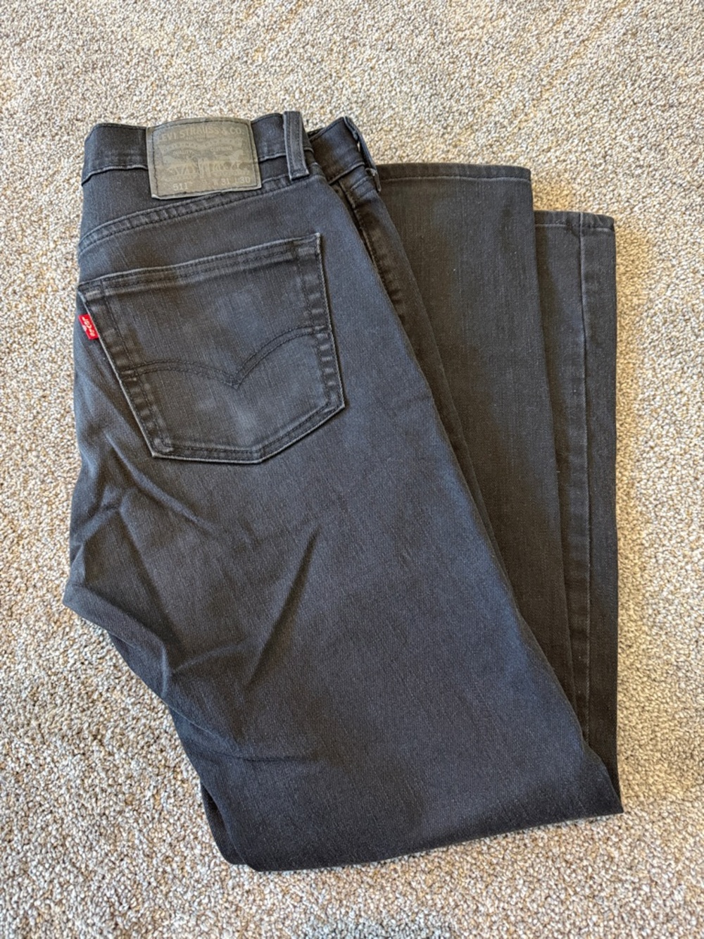 Levi's Men's Black 511 Straight Jeans — 31 30s